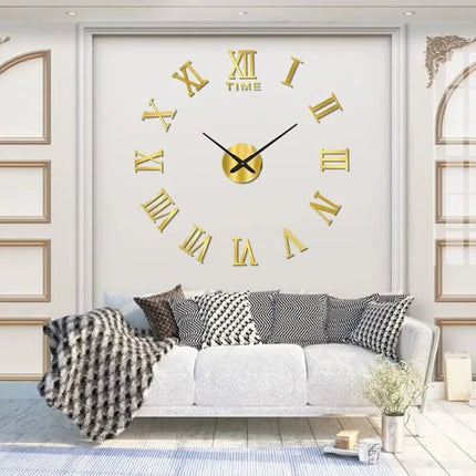 Wall Clock Modern Design Vinyl DIY Clock - Wall Clock - The Vinyl Clock - Mad Fly Essentials