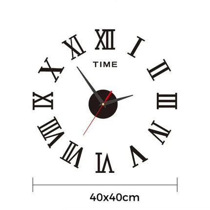 Wall Clock Modern Design Vinyl DIY Clock - Wall Clock - The Vinyl Clock - Mad Fly Essentials