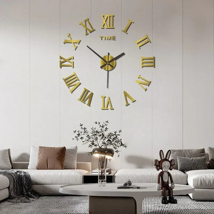 Wall Clock Modern Design Vinyl DIY Clock - Wall Clock - The Vinyl Clock - Mad Fly Essentials