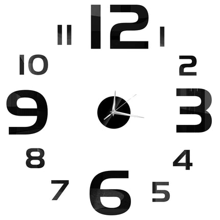 Wall Clock Nordic 27in Quartz Cafe-Style Clock - Wall Clock - Preferred diy clock - Mad Fly Essentials
