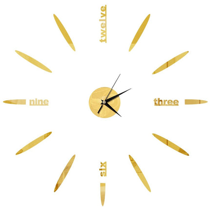 Wall Clock Nordic 27in Quartz Cafe-Style Clock - Wall Clock - Preferred diy clock - Mad Fly Essentials