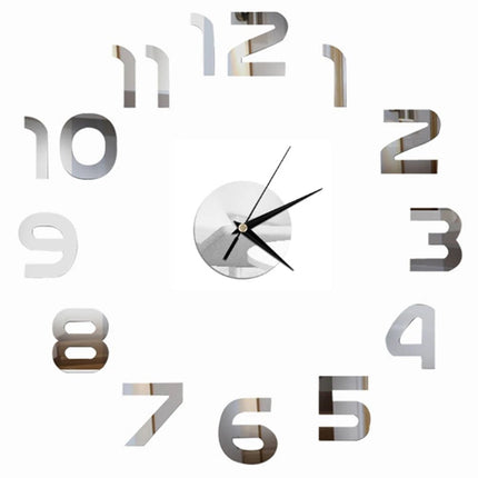 Wall Clock Nordic 27in Quartz Cafe-Style Clock - Wall Clock - Preferred diy clock - Mad Fly Essentials