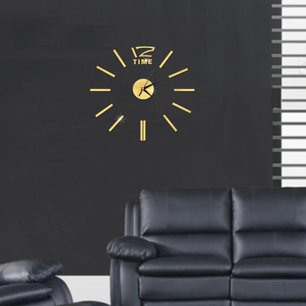 Wall Clock Nordic 27in Quartz Cafe-Style Clock - Wall Clock - Preferred diy clock - Mad Fly Essentials