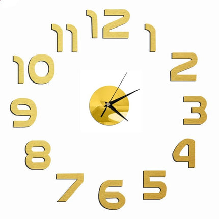 Wall Clock Nordic 27in Quartz Cafe-Style Clock - Wall Clock - Preferred diy clock - Mad Fly Essentials