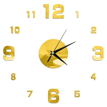 Wall Clock Nordic 27in Quartz Cafe-Style Clock - Wall Clock - Preferred diy clock - Mad Fly Essentials