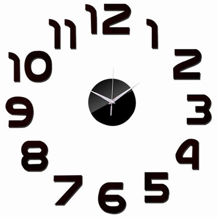 Wall Clock Nordic 27in Quartz Cafe-Style Clock - Wall Clock - Preferred diy clock - Mad Fly Essentials