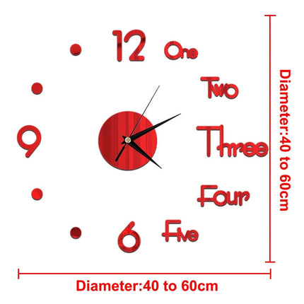 Wall Clock Nordic 27in Quartz Cafe-Style Clock - Wall Clock - Preferred diy clock - Mad Fly Essentials