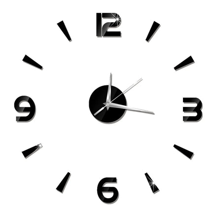 Wall Clock Nordic 27in Quartz Cafe-Style Clock - Wall Clock - Preferred diy clock - Mad Fly Essentials