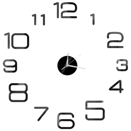 Wall Clock Nordic 27in Quartz Cafe-Style Clock - Wall Clock - Preferred diy clock - Mad Fly Essentials