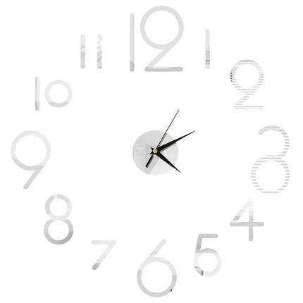 Wall Clock Nordic 27in Quartz Cafe-Style Clock - Wall Clock - Preferred diy clock - Mad Fly Essentials