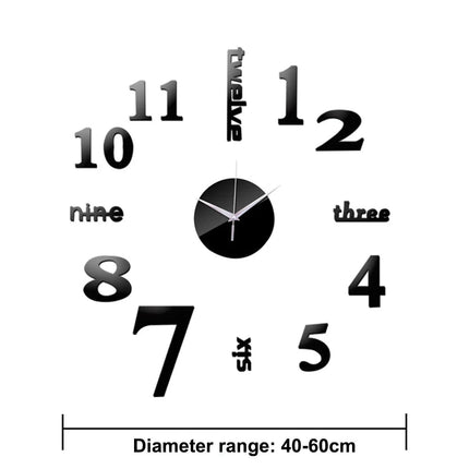 Wall Clock Nordic 27in Quartz Cafe-Style Clock - Wall Clock - Preferred diy clock - Mad Fly Essentials