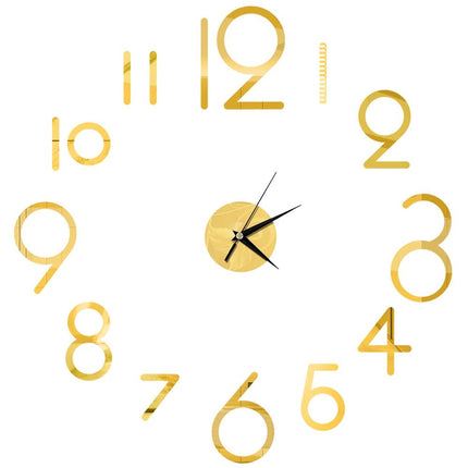 Wall Clock Nordic 27in Quartz Cafe-Style Clock - Wall Clock - Preferred diy clock - Mad Fly Essentials