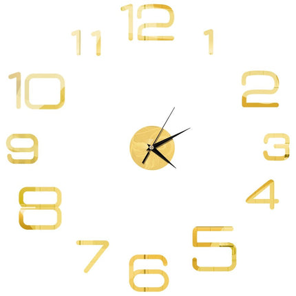 Wall Clock Nordic 27in Quartz Cafe-Style Clock - Wall Clock - Preferred diy clock - Mad Fly Essentials