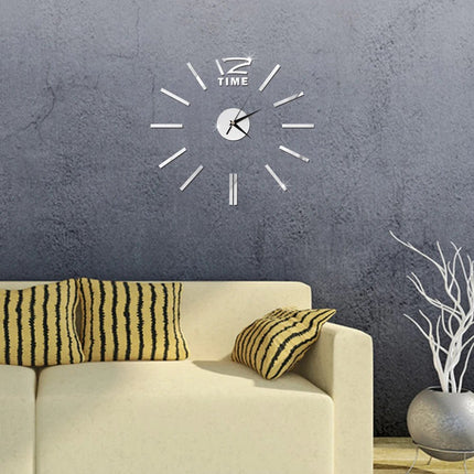 Wall Clock Nordic 27in Quartz Cafe-Style Clock - Wall Clock - Preferred diy clock - Mad Fly Essentials