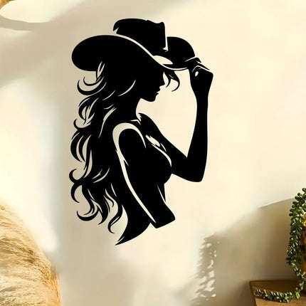 Wall Decor Cowgirl Horse Iron Wall Art Western Ranch - Wall Decor - joid'art - Mad Fly Essentials