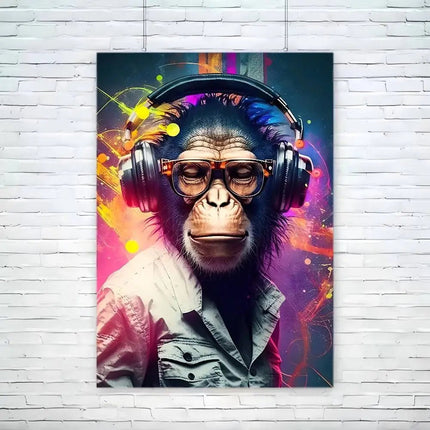 Wall Decor Funny Animal Canvas Art Print Kids Room Decor - Wall Decor - hdprints - Mad Fly Essentials