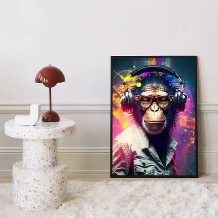 Wall Decor Funny Animal Canvas Art Print Kids Room Decor - Wall Decor - hdprints - Mad Fly Essentials