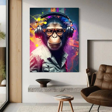 Wall Decor Funny Animal Canvas Art Print Kids Room Decor - Wall Decor - hdprints - Mad Fly Essentials