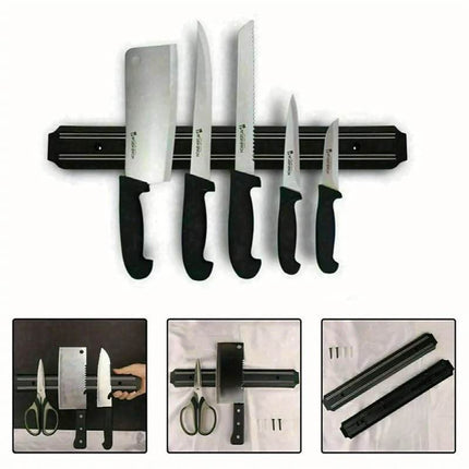 Wall Mounted Magnetic Knife Holder Kitchen Essentials - Kitchen Essentials - Kitchen Essentials - Mad Fly Essentials