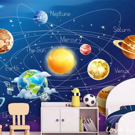 Wallpaper Custom 3D Starry Night Mural Wallpaper - Wallpaper - wellyu - Mad Fly Essentials