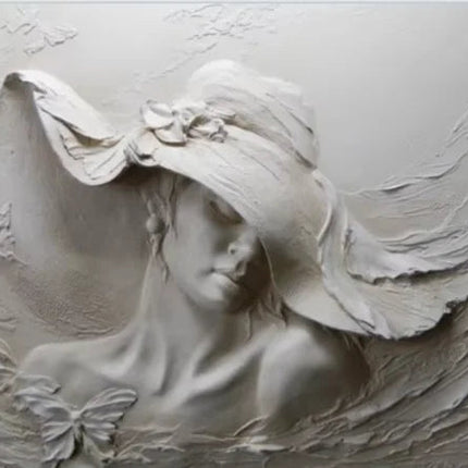 Wallpaper Custom Relief 3D Peacock Beauty Mural Wallpaper - Wallpaper - jiadou - Mad Fly Essentials