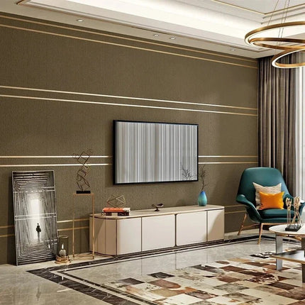 Wallpaper Modern 3D Lattice Non - Woven Suede Wallpaper - Wallpaper - jiadou - Mad Fly Essentials