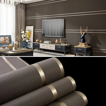 Wallpaper Modern 3D Lattice Non - Woven Suede Wallpaper - Wallpaper - jiadou - Mad Fly Essentials