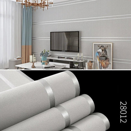 Wallpaper Modern 3D Lattice Non - Woven Suede Wallpaper - Wallpaper - jiadou - Mad Fly Essentials