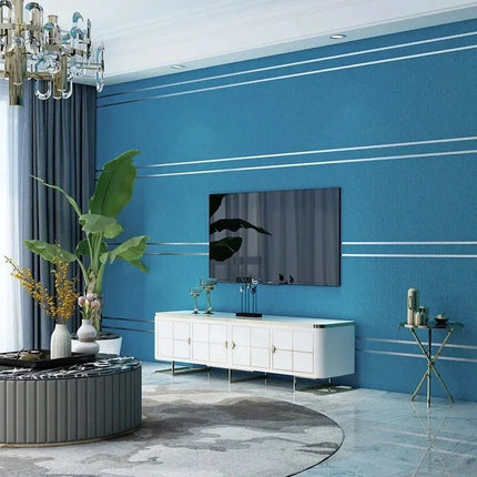 Wallpaper Modern 3D Lattice Non - Woven Suede Wallpaper - Wallpaper - jiadou - Mad Fly Essentials