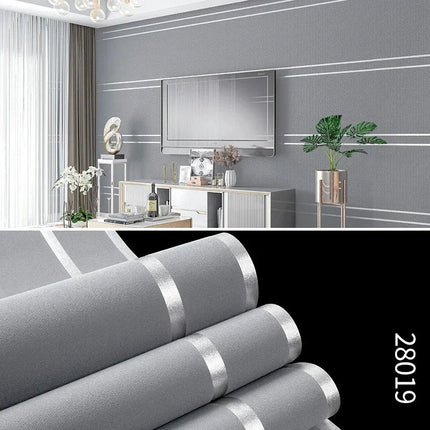 Wallpaper Modern 3D Lattice Non - Woven Suede Wallpaper - Wallpaper - jiadou - Mad Fly Essentials