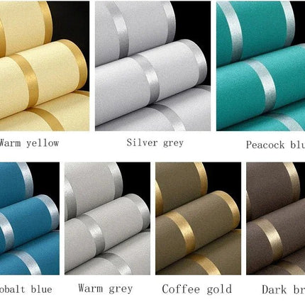 Wallpaper Modern 3D Lattice Non - Woven Suede Wallpaper - Wallpaper - jiadou - Mad Fly Essentials