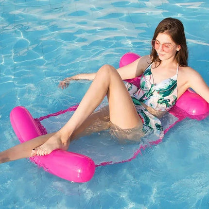 Water Sports Summer Fun Inflatable Water Hammock Retro Pool Float - Water Sports Summer Fun - Baisher - Mad Fly Essentials