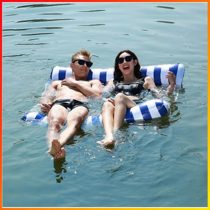 Water Sports Summer Fun Inflatable Water Hammock Retro Pool Float - Water Sports Summer Fun - Baisher - Mad Fly Essentials