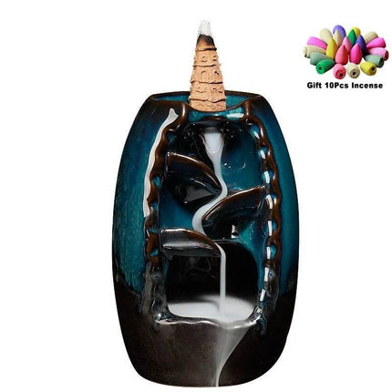 Waterfall Incense Burner Home Decor - Mad Fly Essentials