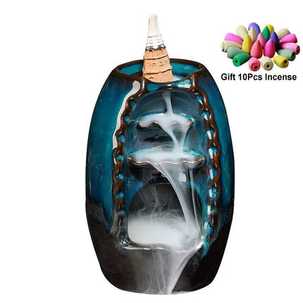 Waterfall Incense Burner Home Decor - Mad Fly Essentials