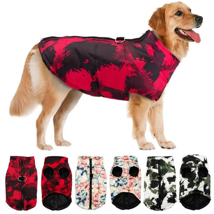 Camo Waterproof Dog Pet Hoodies - Mad Fly Essentials