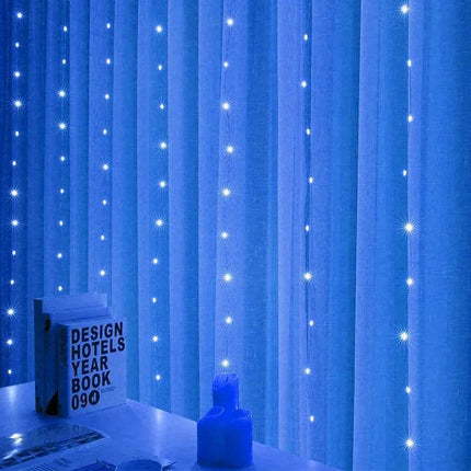 Wedding Remote Curtain LED Fairy Light - LED Fairy Light - GRN - FLASHING - Mad Fly Essentials