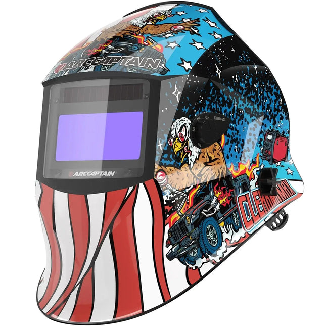 Welding Mask Arccaptain Auto Darkening Welding Mask GUUELD Mad Fly Essentials