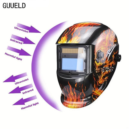 Welding Mask Automatic Darkening Soldering Welding Protector - Welding Mask - ChgImposs - Mad Fly Essentials