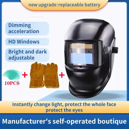 Welding Mask Automatic Darkening Soldering Welding Protector - Welding Mask - ChgImposs - Mad Fly Essentials