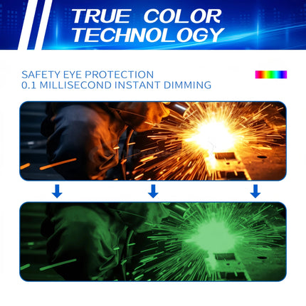 Welding Mask Automatic Darkening Soldering Welding Protector - Welding Mask - ChgImposs - Mad Fly Essentials