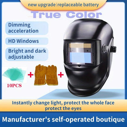 Welding Mask Automatic Darkening Soldering Welding Protector - Welding Mask - ChgImposs - Mad Fly Essentials