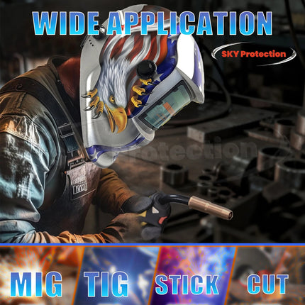 Welding Mask Automatic Darkening Soldering Welding Protector - Welding Mask - ChgImposs - Mad Fly Essentials