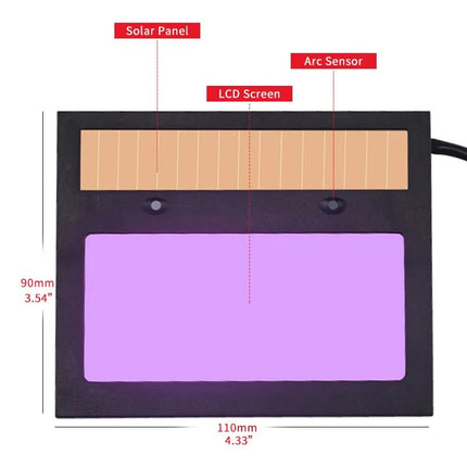 Welding Mask Automatic Darkening Soldering Welding Protector - Welding Mask - ChgImposs - Mad Fly Essentials