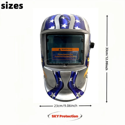 Welding Mask Automatic Darkening Soldering Welding Protector - Welding Mask - ChgImposs - Mad Fly Essentials