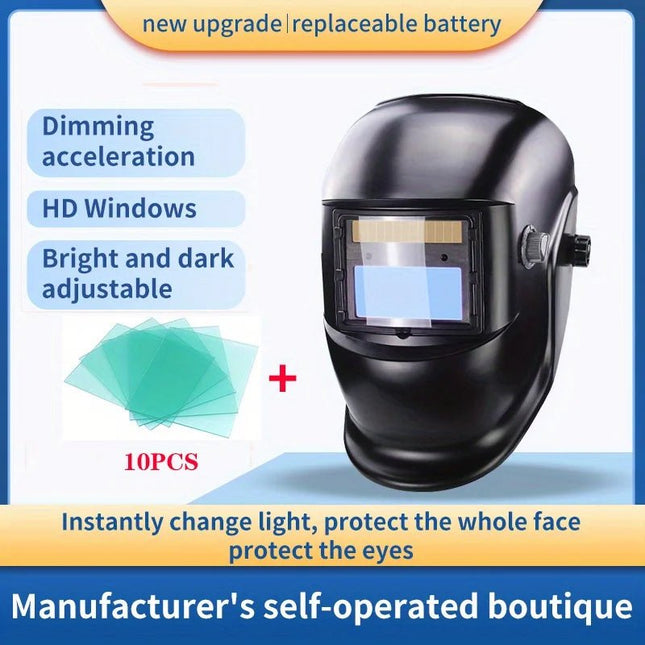 Welding Mask Automatic Darkening Soldering Welding Protector - Welding Mask - ChgImposs - Mad Fly Essentials