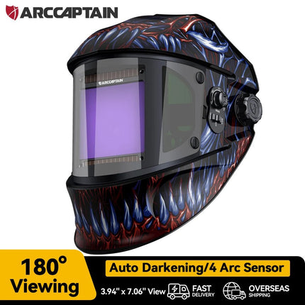Welding Mask Automatic Darkening Soldering Welding Protector - Welding Mask - ChgImposs - Mad Fly Essentials
