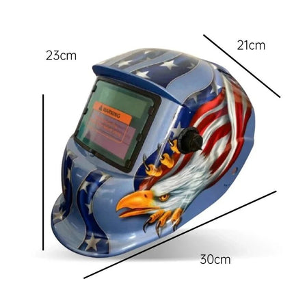 Welding Mask Large View Hoods Arc Auto Darken Mask - Welding Mask - JALU - Mad Fly Essentials