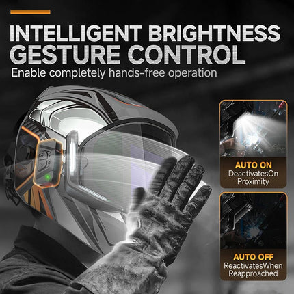 Welding Mask OPTICAL ANDELI MASK Auto Helmet - Welding Mask - ANDELI - Mad Fly Essentials