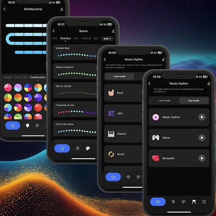 WIFI RGB Atmosphere Gaming LED Night Light - LED Night Light - Party Essentials - Mad Fly Essentials